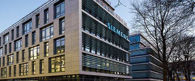 Edifício da nova sede da Siemens em Munique 